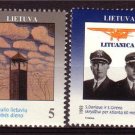 LITHUANIA 1993 Aviation Paintings MNH 1767