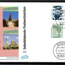 GERMANY Cover Definitive Issue Airport Self Adh 1991