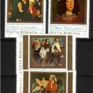 ROMANIA 1983 Famous Paintings MNH set CV 4.00 EUR #J873