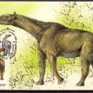 PREHISTORIC ANIMALS Indricotherium Maximum Card FDC