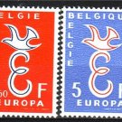 BELGIUM 1958 EUROPA Set MH CV 11EUR J2631