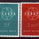 BELGIUM 1959 EUROPA Set MH  J2630