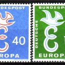 GERMANY 1958 EUROPA Set MLH  J2625