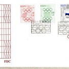 OLYMPIC GAMES Barcelona 1992 Estonia FDC #216