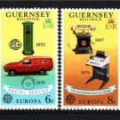 GUERNSEY 1979 EUROPA Auto Communications MNH set #J852