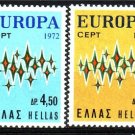 GREECE 1972 EUROPA MNH set #J837