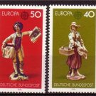 GERMANY 1976 EUROPA Handcrafts MNH set #J821