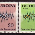 GERMANY 1972 EUROPA MNH set #J819