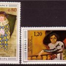 FRANCE 1975 EUROPA Paintings MNH #J784