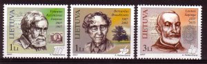 LITHUANIA 2007 Famous People Look Description MNH J1849