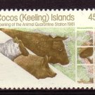 COCOS Is 1981 Animals Station MH B101