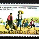 NORFOLK Is 1981 125th Anniv of Migration MNH B94