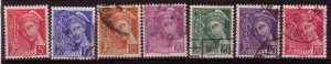 FRANCE Mercury Small old different stamps lot  #J613