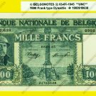 Belgium 1000 Francs 03-01-1945**UNC**Lot8638