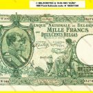 Belgium 1000 Francs 16-05-1942**AUNC**Lot1308