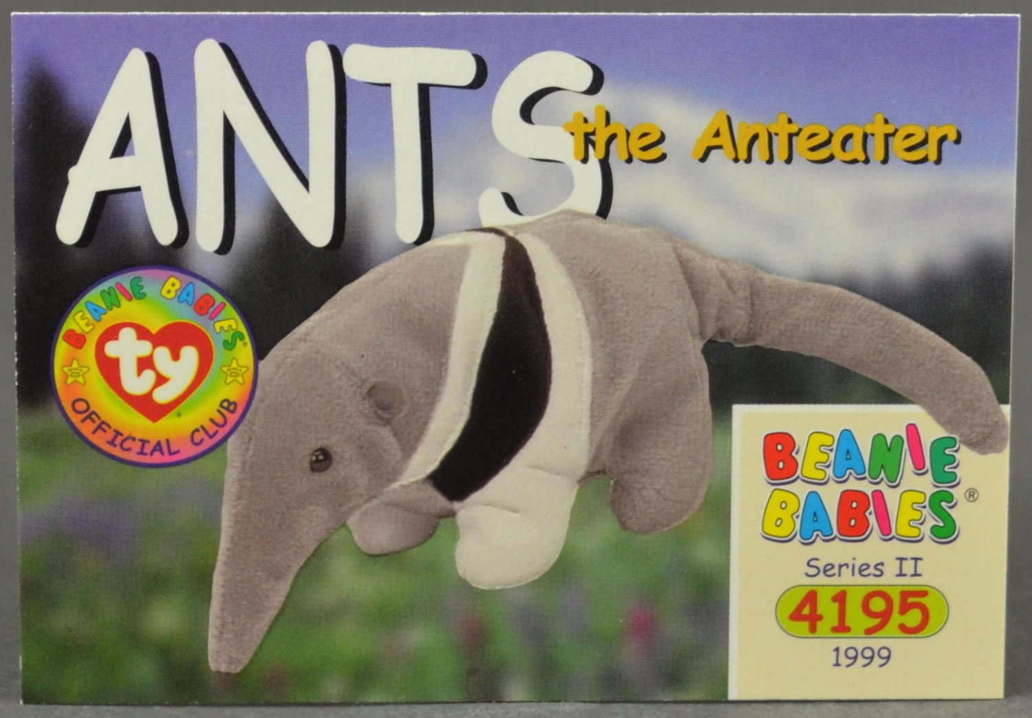 1999 Ants 152 Trading Card Ty Beanie Babies Series II