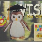 1999 Wise the Owl #246 Graduation Trading Card Ty Beanie Babies Series II 1999 Wise the Owl #246 Graduation Trading Card Ty Beanie Babies Series II