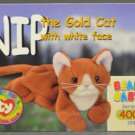 1999 Nip the Gold Cat w/ White Face #203 Trading Card Ty Beanie Babies Series II 1999 Nip the Gold Cat w/ White Face #203 Trading Card Ty Beanie Babies Series II