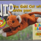 1999 Nip the Gold Cat w/ White Paws #204 Trading Card Ty Beanie Babies Series II 1999 Nip the Gold Cat w/ White Paws #204 Trading Card Ty Beanie Babies Series II