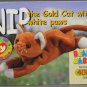 1999 Nip the Gold Cat w/ White Paws #204 Trading Card Ty Beanie Babies Series II