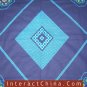 Hand Cross Stitch Quilt Tapestry Throw 36x36" Embroidery Textile Sewing Art #121
