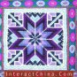 Hand Cross Stitch Quilt Tapestry Throw 25x62" Embroidery Textile Sewing Art #126