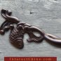 Luxury Solid Ebony Wood Hair Accessories Stick Pin 100% Hand Carved Wood Art #131 - FREE SHIPPING