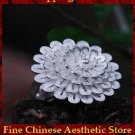 Fine 99 Ring High Purity Sterling Silver Jewelry 100% Handcrafted Art #103