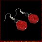 Genuine Fine Chinese Lacquer Drop Dangle Earring Jewelry 100% Handcraft Artwork #111 - FREE SHIPPING