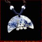 Deluxe Porcelain Pendant Necklace Jewelry 100% Handcrafted Jingdezhen Art 103 - FREE SHIPPING