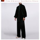 Flowing Unisex Velvet Suit for Tai Chi and Leisure Time in Chinese Style #104