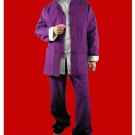 Fine Linen Purple Kung Fu Martial Arts Tai Chi Uniform Suit XS-XL or Tailor Custom Made