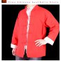 Fine Linen Red Kung Fu Martial Arts Tai Chi Jacket Coat XS-XL or Tailor Custom Made