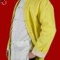 100% Cotton Golden Kung Fu Martial Arts Tai Chi Jacket Coat XS-XL or Tailor Custom Made