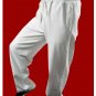 Fine Linen White Kung Fu Martial Arts Taichi Pant Trousers XS-XL or Tailor Custom Made