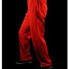 Fine Linen Red Kung Fu Martial Arts Taichi Pant Trousers XS-XL or Tailor Custom Made