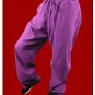 Fine Linen Purple Kung Fu Martial Arts Taichi Pant Trousers XS-XL or Tailor Custom Made