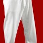 100% Cotton White Kung Fu Martial Arts Tai Chi Pant Trousers XS-XL or Tailor Custom Made
