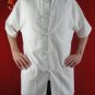 Premium Linen White Kung Fu Martial Arts Tai Chi Shirt Clothing XS-XL or Tailor Made