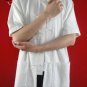Premium Linen White Kung Fu Martial Arts Tai Chi Shirt Clothing XS-XL or Tailor Made