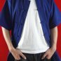 Fine Linen Blue Kung Fu Martial Arts Tai Chi Shirt Clothing XS-XL or Tailor Custom Made