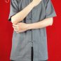 100% Cotton Grey Kung Fu Martial Arts Tai Chi Shirt Clothing XS-XL or Tailor Custom Made