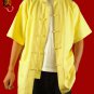 100% Cotton Golden Kung Fu Martial Arts Tai Chi Shirt Clothing XS-XL or Tailor Custom Made