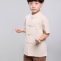 100% Handmade Boys Kung Fu Tai Chi Shirt Martial Arts Costume Kids Uniform #104