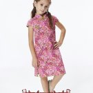 Handmade Girls Dress Chinese Cheongsam Qipao Children Kids Cotton Clothing #101