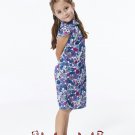 Handmade Girls Dress Chinese Cheongsam Qipao Children Kids Cotton Clothing #103