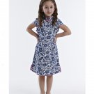 Handmade Girls Dress Chinese Cheongsam Qipao Children Kids Cotton Clothing #109
