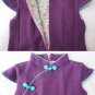 Handmade Girls Wool Dress Overcoat Chinese Cheongsam Qipao Kids Clothing #206