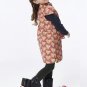 Handmade Girls Cotton Dress Overcoat Chinese Cheongsam Qipao Kids Clothing #207