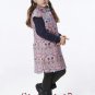 Handmade Girls Cotton Dress Overcoat Chinese Cheongsam Qipao Kids Clothing #211